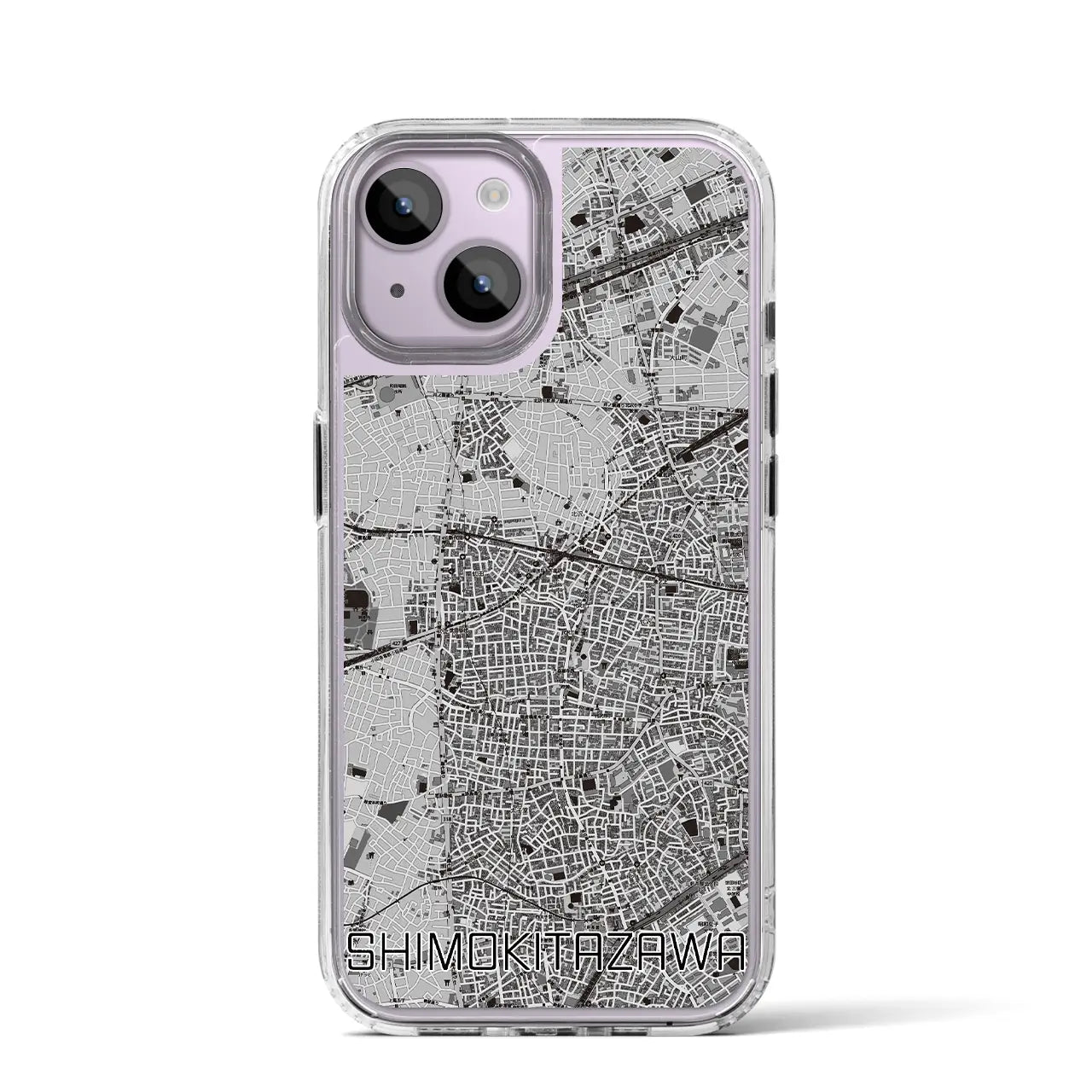 【下北沢(東京都)】地図柄iPhoneケース(MagSafeタイプ)