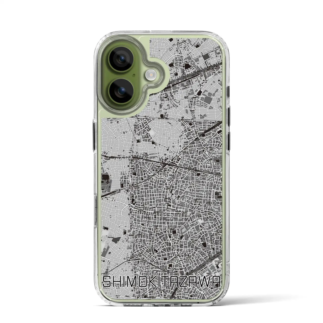 【下北沢(東京都)】地図柄iPhoneケース(MagSafeタイプ)