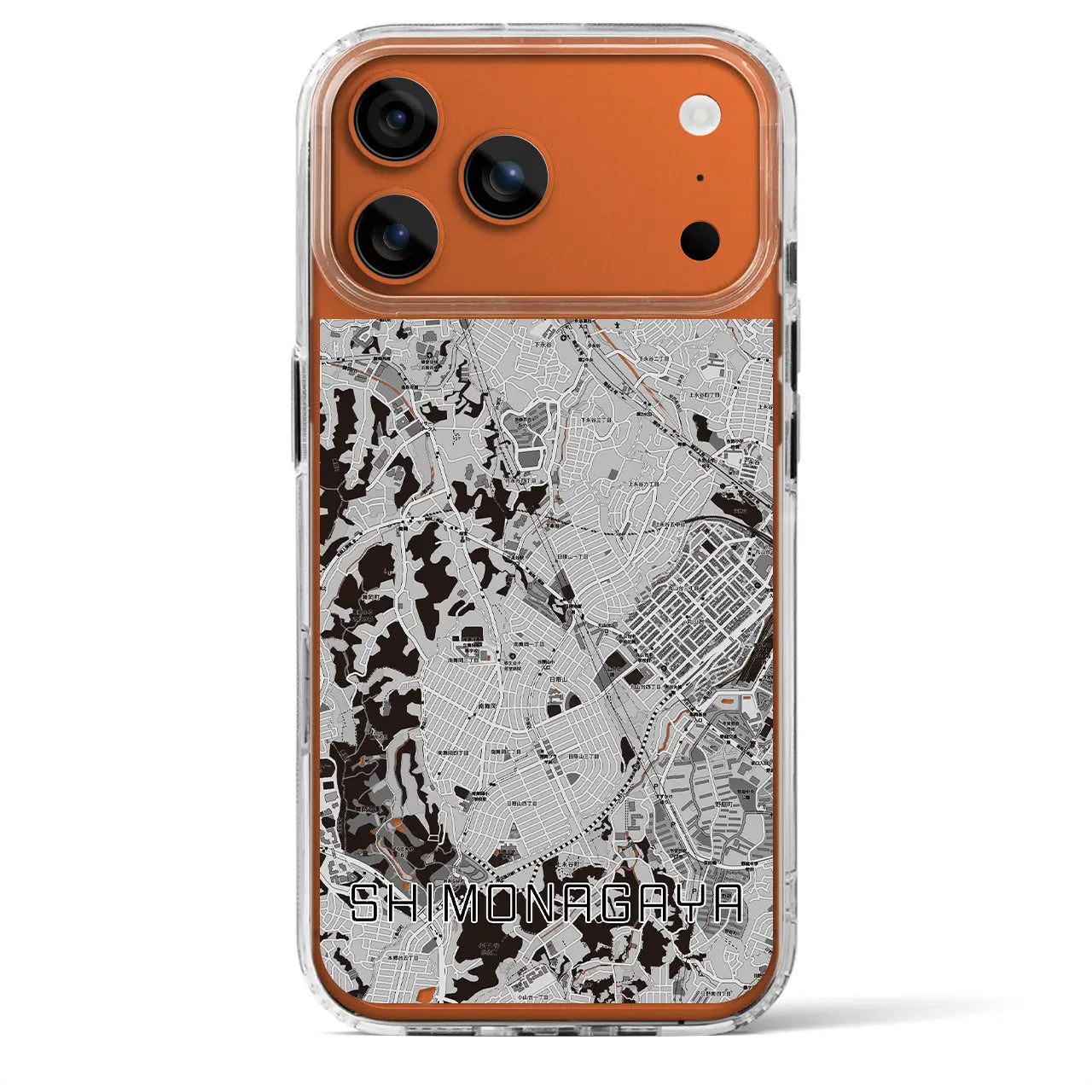 【下永谷(神奈川県)】地図柄iPhoneケース(MagSafeタイプ)