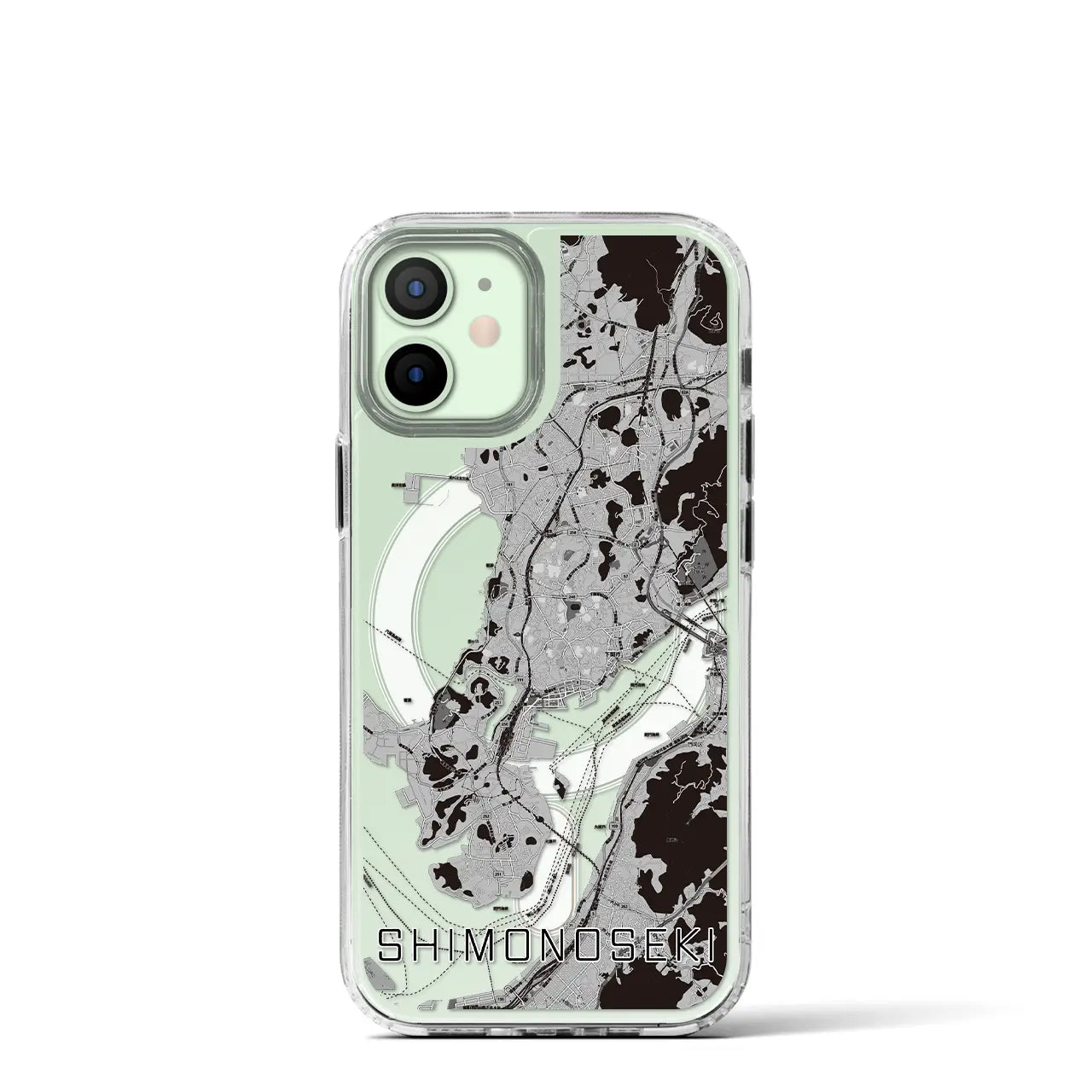 【下関(山口県)】地図柄iPhoneケース(MagSafeタイプ)