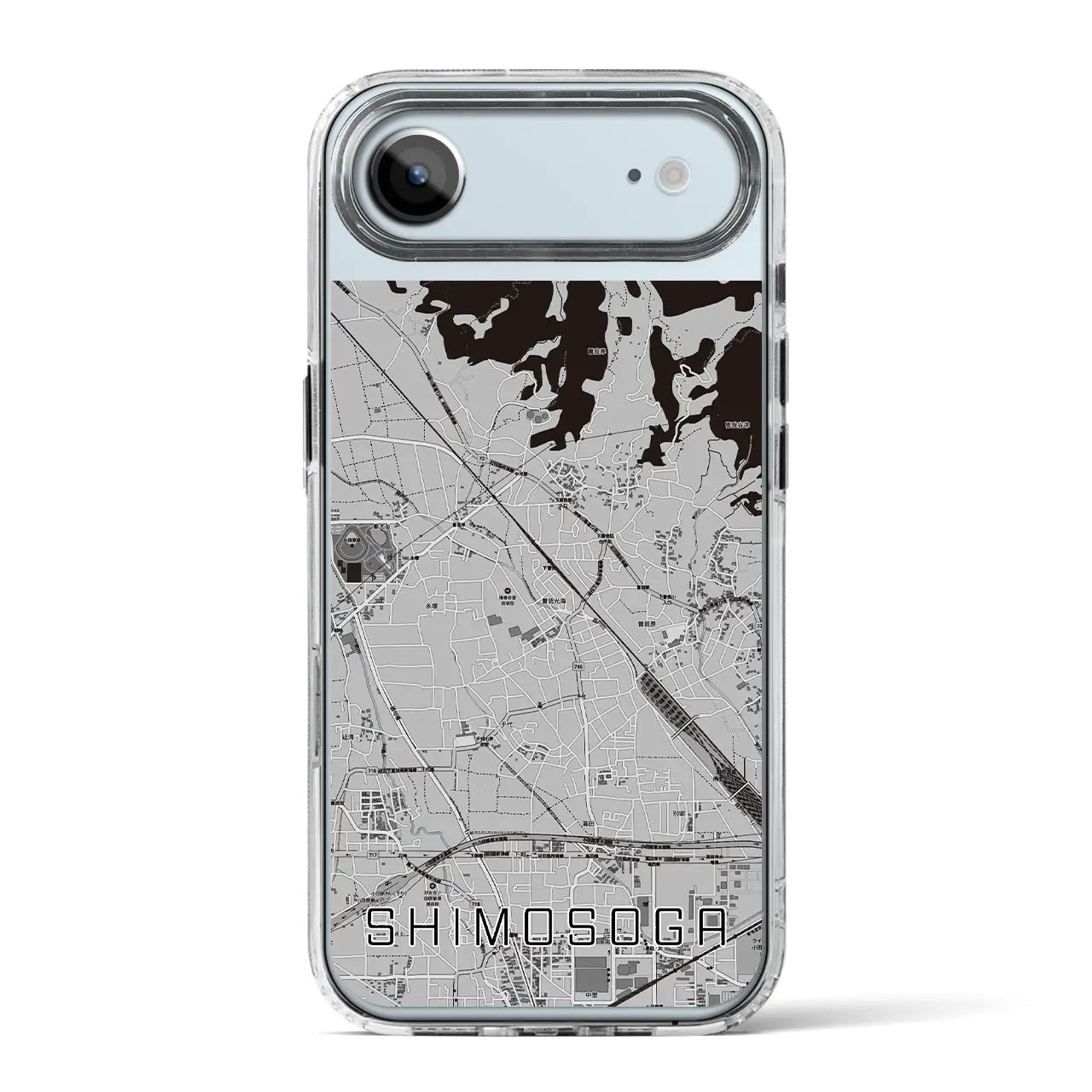 【下曽我(神奈川県)】地図柄iPhoneケース(MagSafeタイプ)