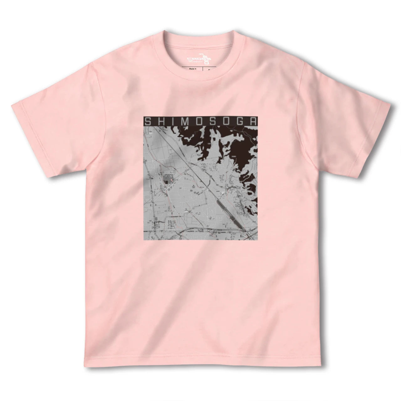 【下曽我(神奈川県)】地図柄ヘビーウェイトTシャツ