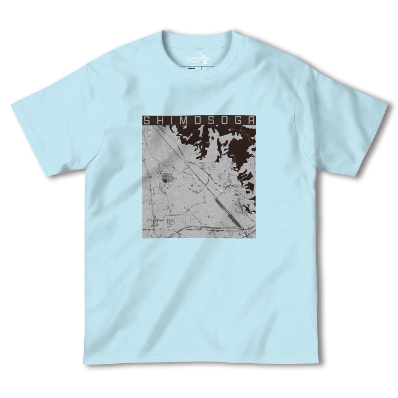 【下曽我(神奈川県)】地図柄ヘビーウェイトTシャツ