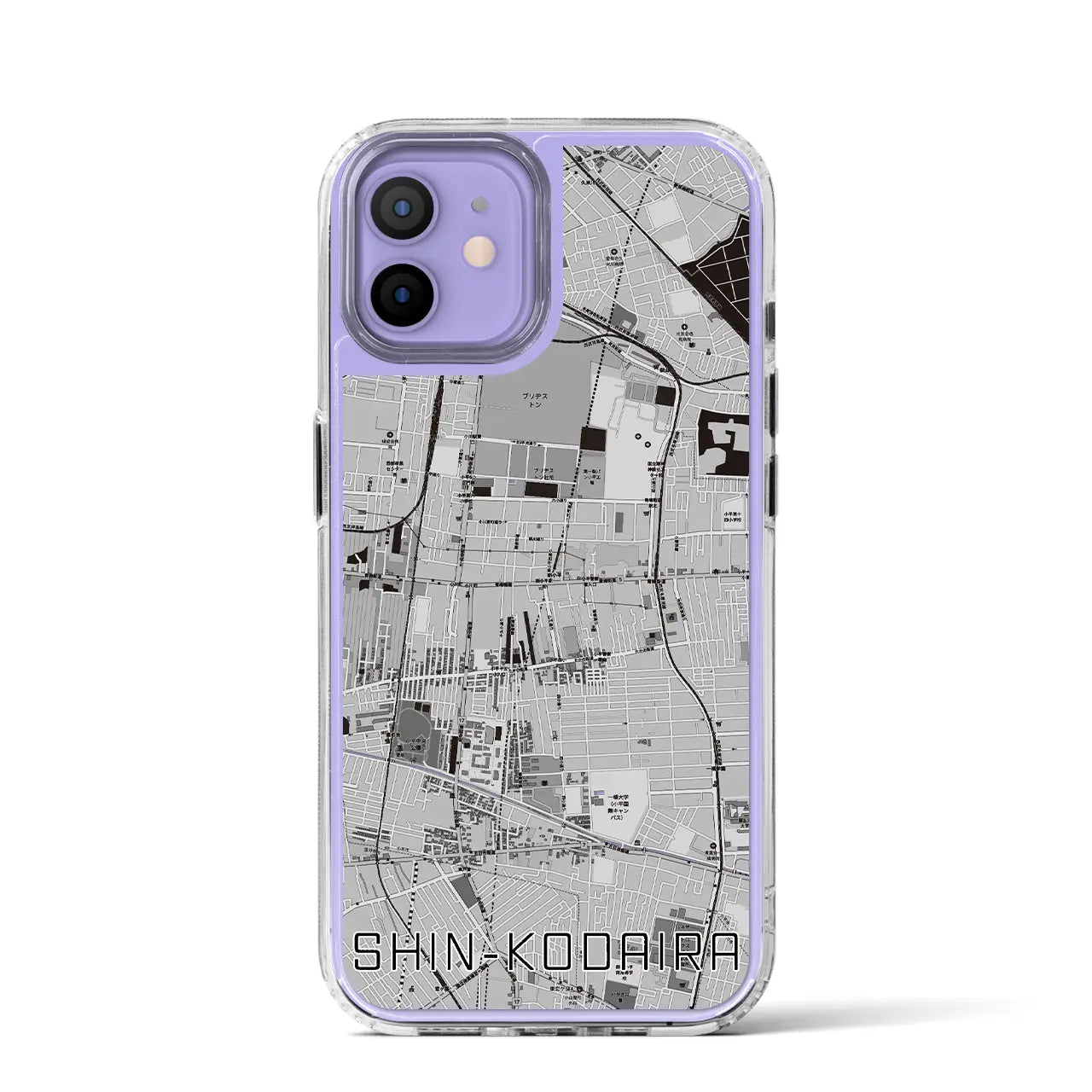 【新小平(東京都)】地図柄iPhoneケース(MagSafeタイプ)