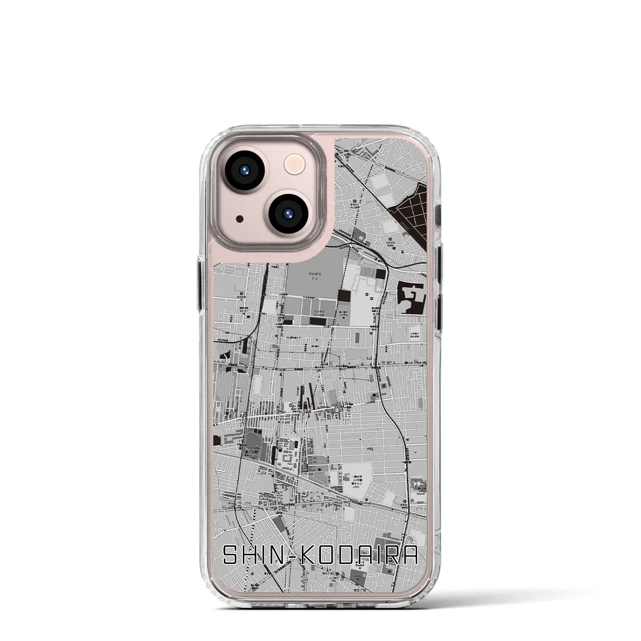 【新小平(東京都)】地図柄iPhoneケース(MagSafeタイプ)