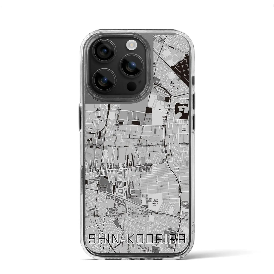 【新小平(東京都)】地図柄iPhoneケース(MagSafeタイプ)