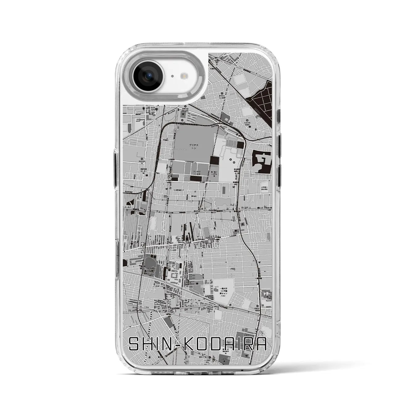 【新小平(東京都)】地図柄iPhoneケース(MagSafeタイプ)