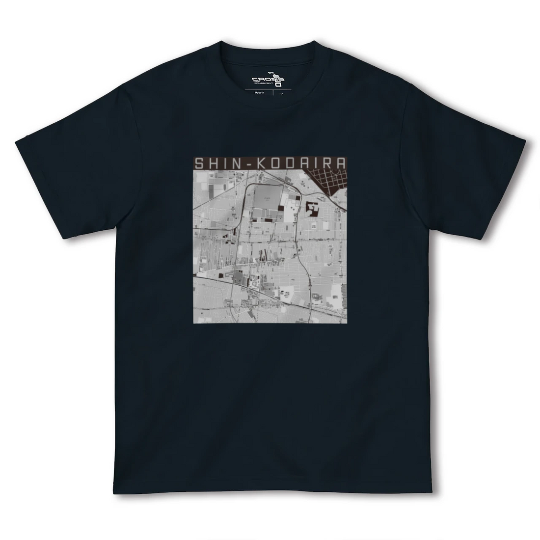 【新小平(東京都)】地図柄ヘビーウェイトTシャツ