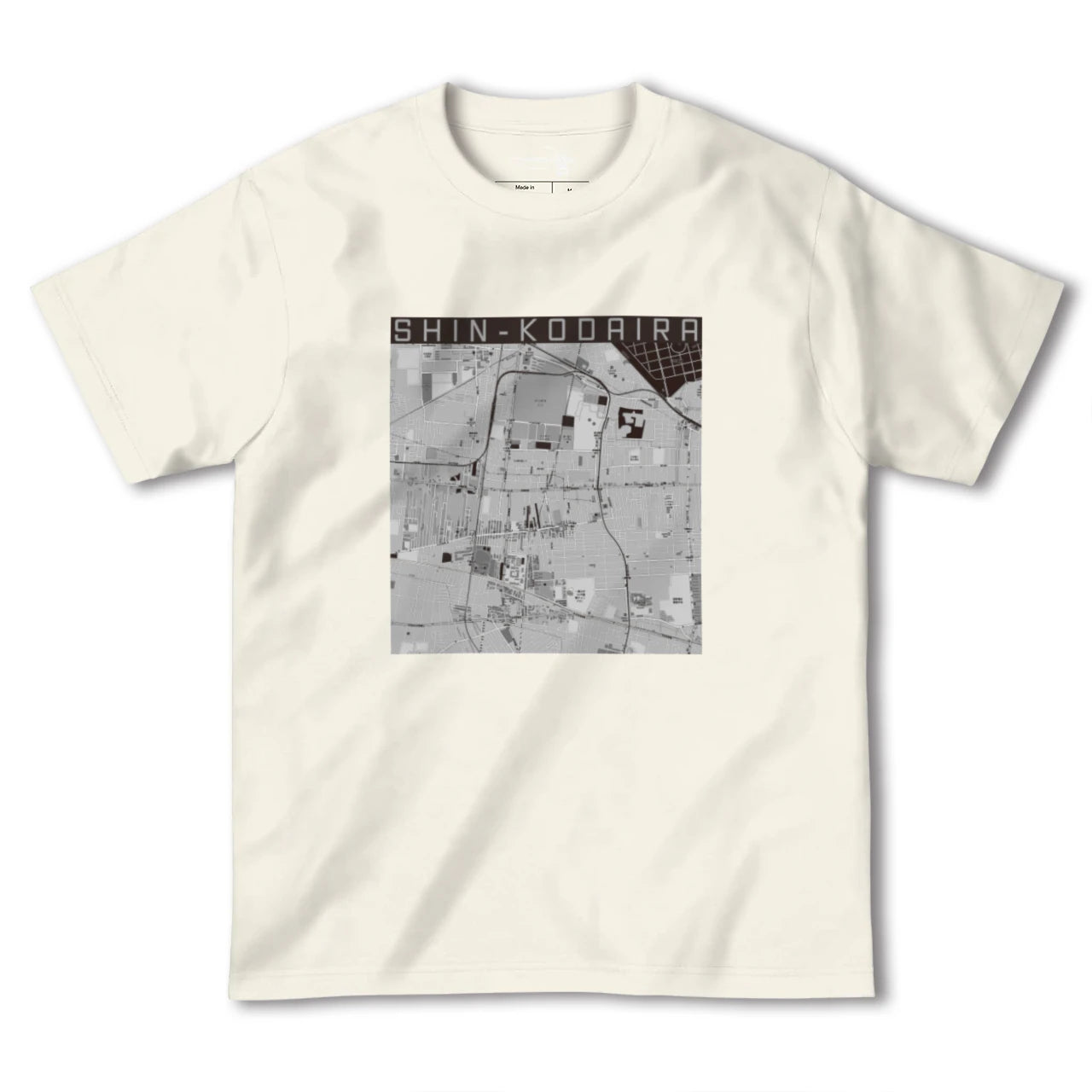 【新小平(東京都)】地図柄ヘビーウェイトTシャツ