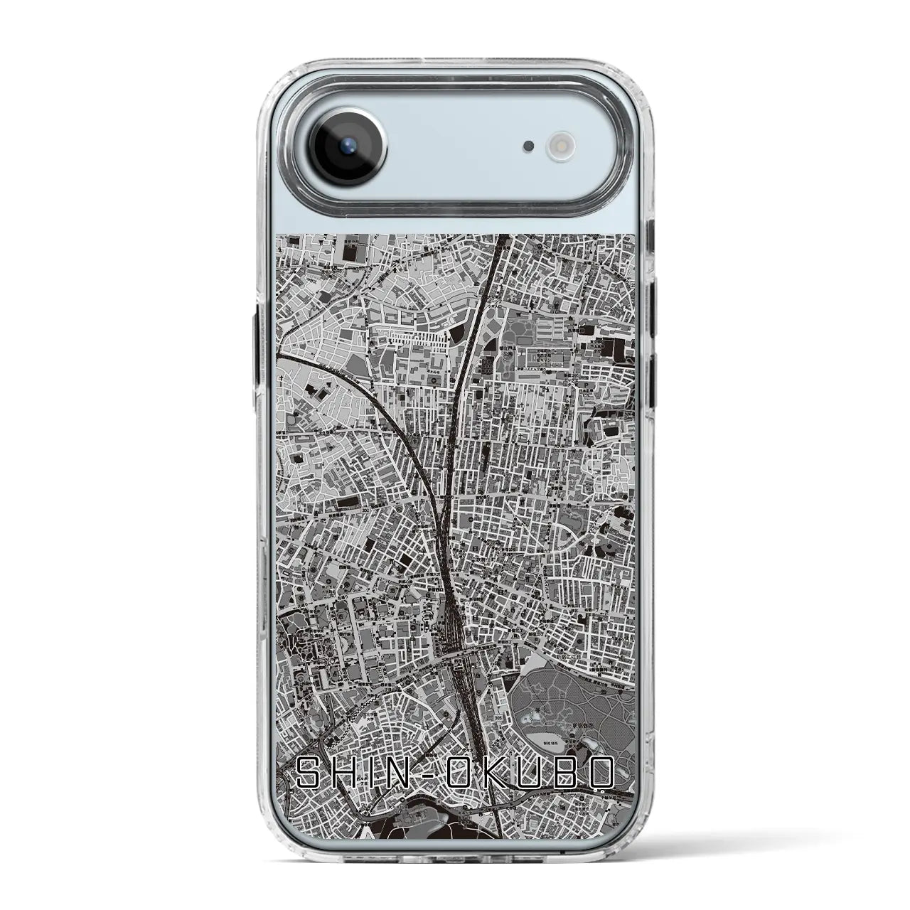 【新大久保(東京都)】地図柄iPhoneケース(MagSafeタイプ)