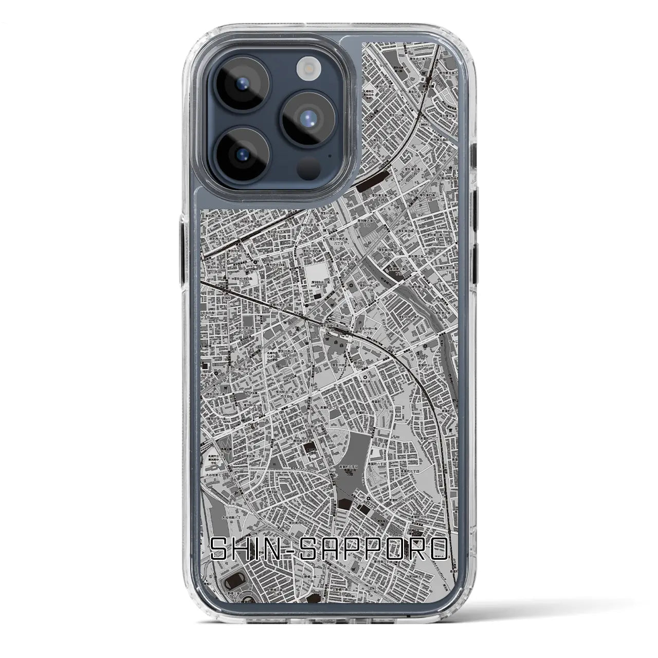 【新札幌(北海道)】地図柄iPhoneケース(MagSafeタイプ)