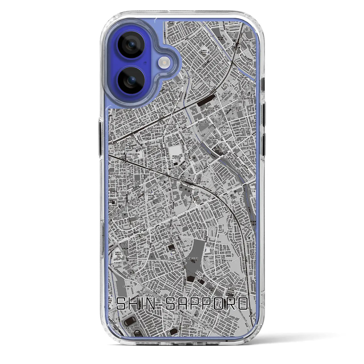 【新札幌(北海道)】地図柄iPhoneケース(MagSafeタイプ)