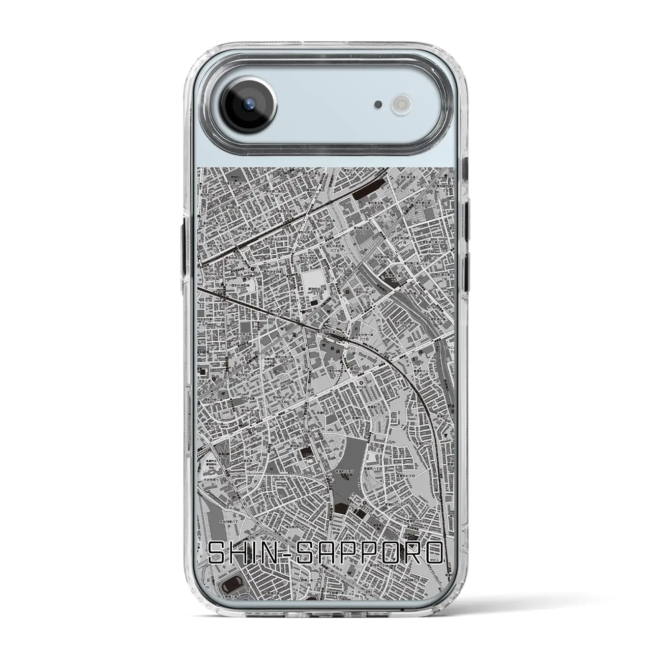 【新札幌(北海道)】地図柄iPhoneケース(MagSafeタイプ)