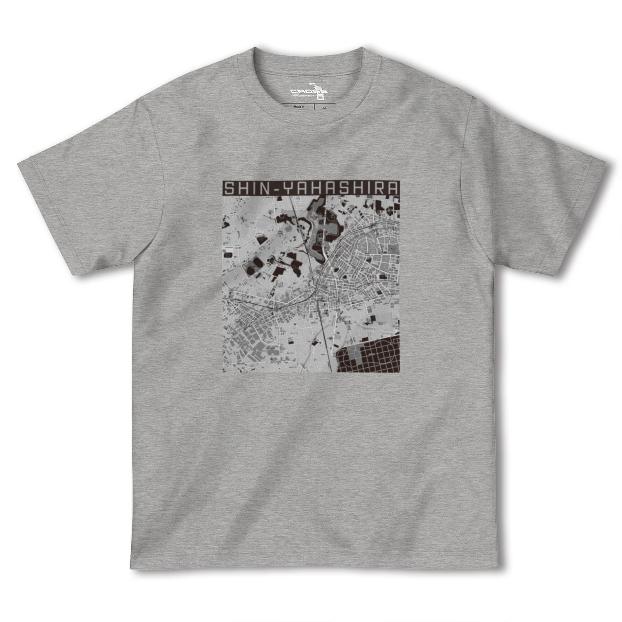 【新八柱(千葉県)】地図柄ヘビーウェイトTシャツ