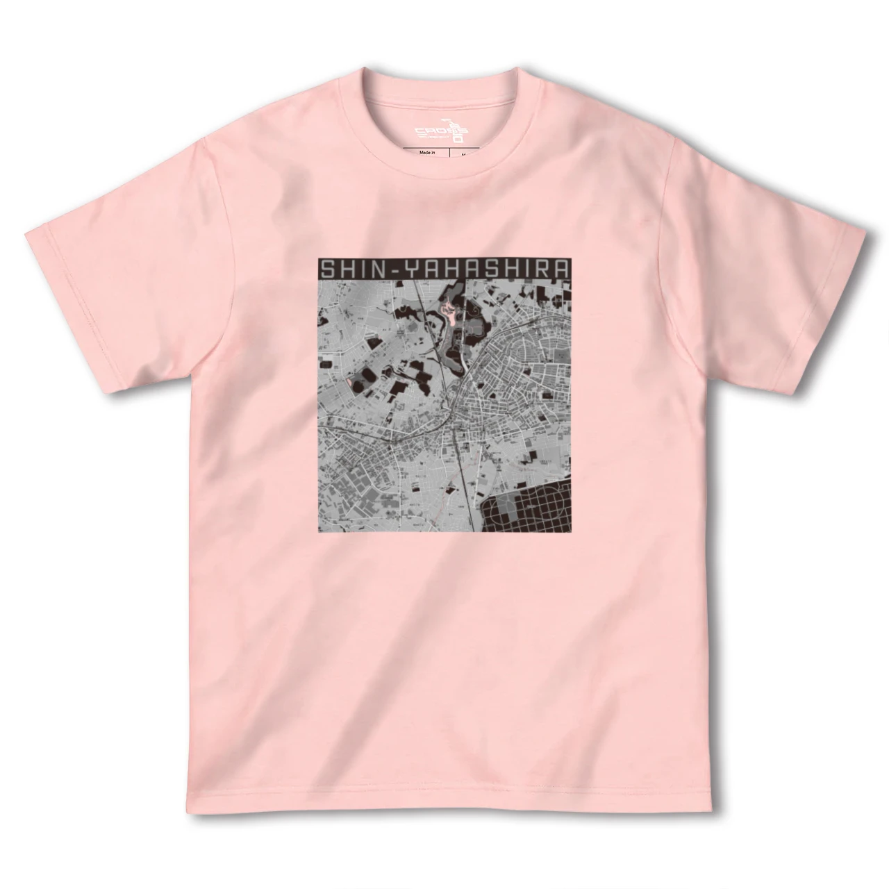 【新八柱(千葉県)】地図柄ヘビーウェイトTシャツ