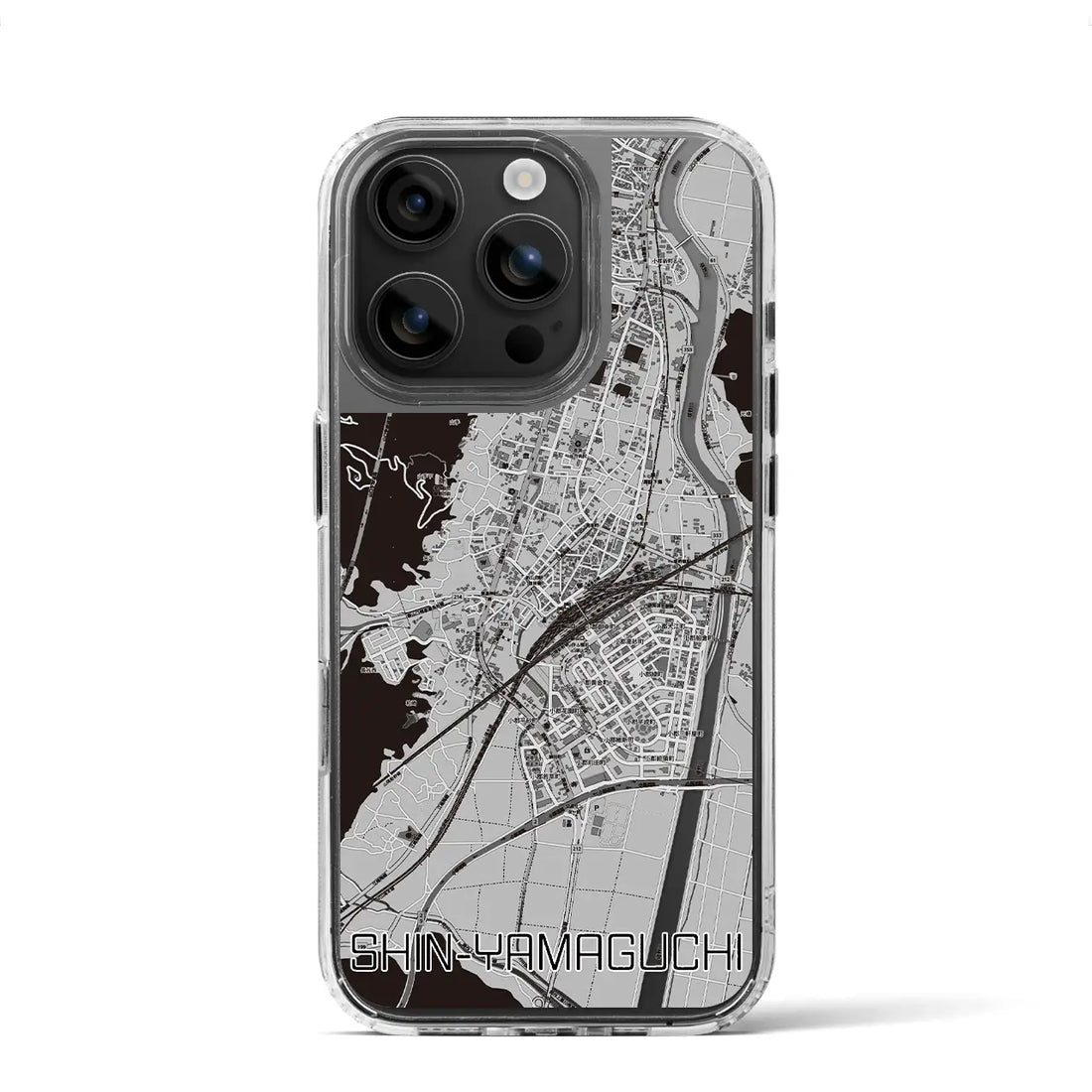 【新山口(山口県)】地図柄iPhoneケース(MagSafeタイプ)