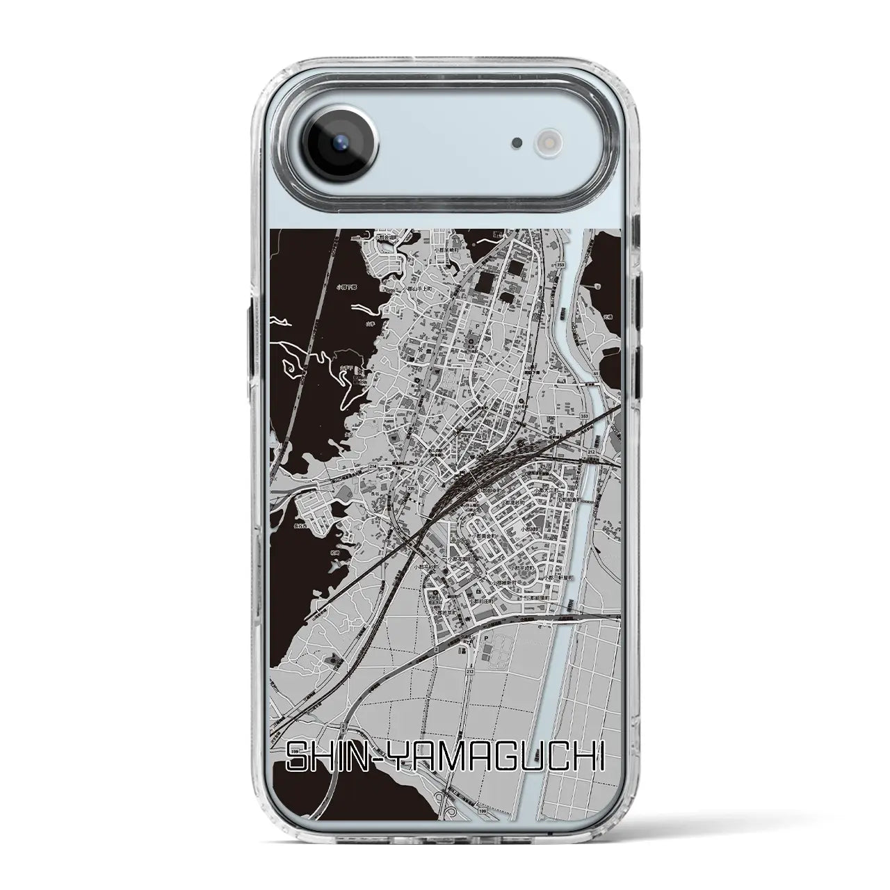 【新山口(山口県)】地図柄iPhoneケース(MagSafeタイプ)