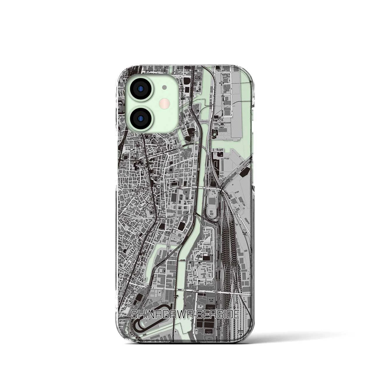 【品川シーサイド(東京都)】地図柄iPhoneケース(クリアタイプ)