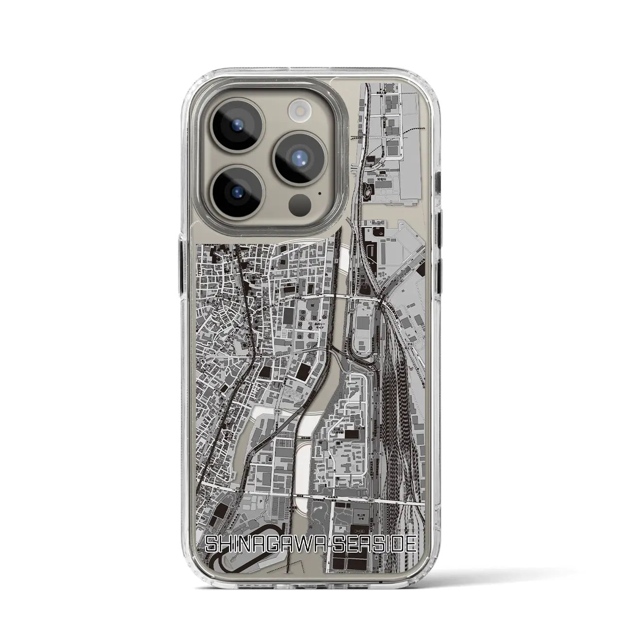 【品川シーサイド(東京都)】地図柄iPhoneケース(MagSafeタイプ)