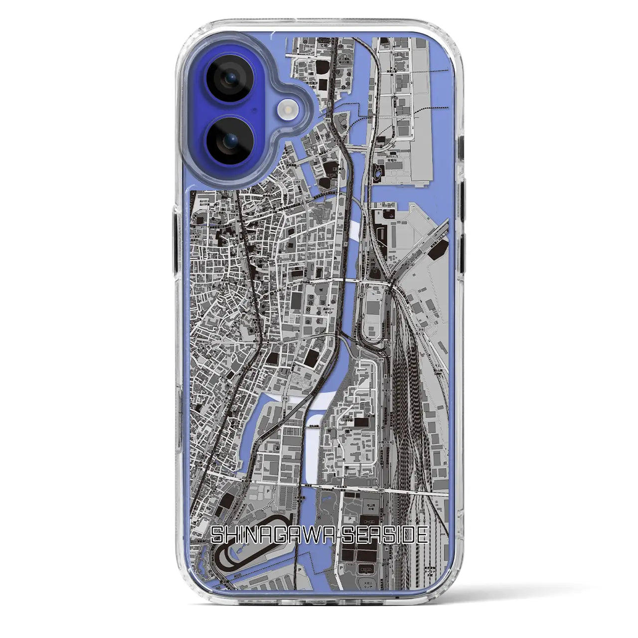 【品川シーサイド(東京都)】地図柄iPhoneケース(MagSafeタイプ)