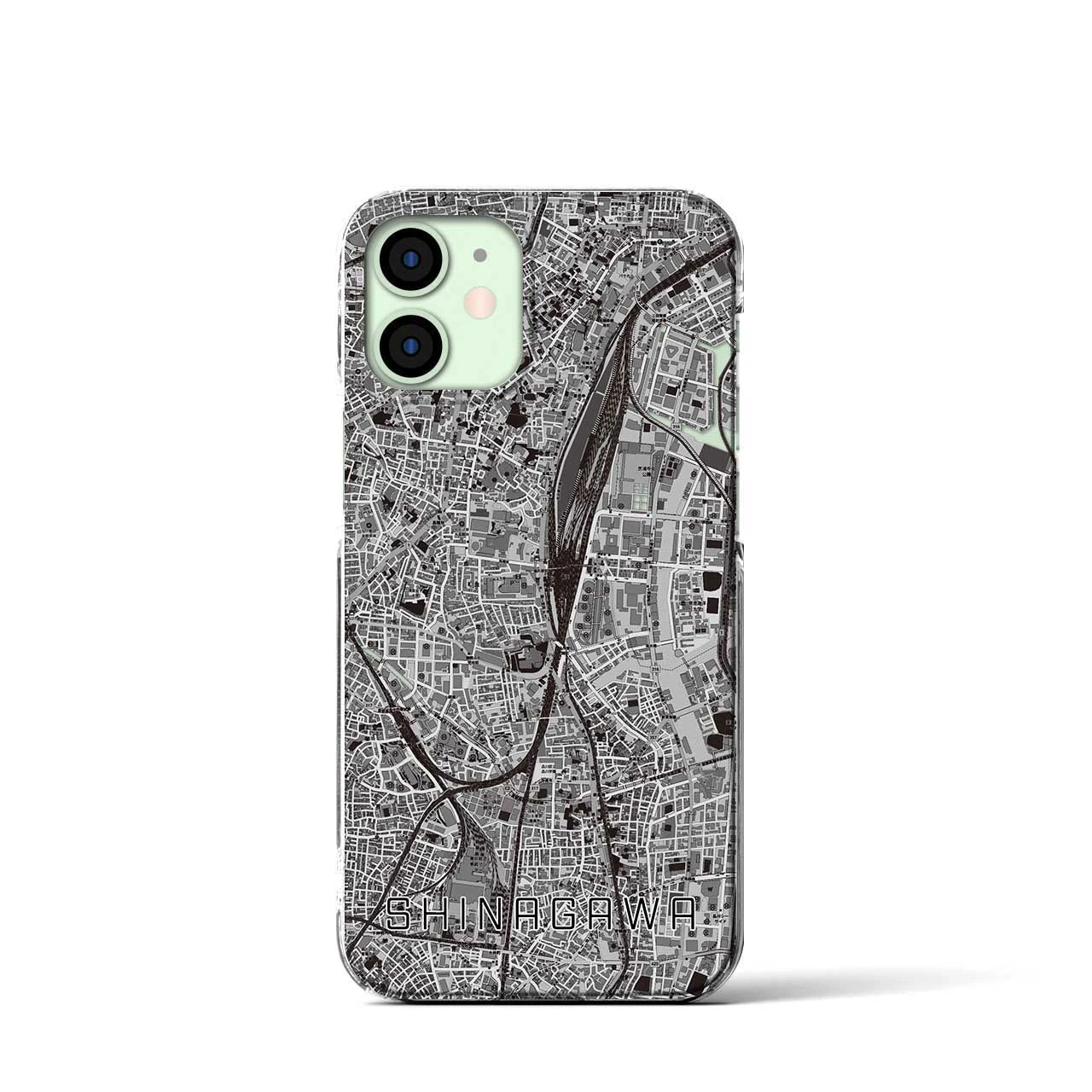 【品川(東京都)】地図柄iPhoneケース(クリアタイプ)