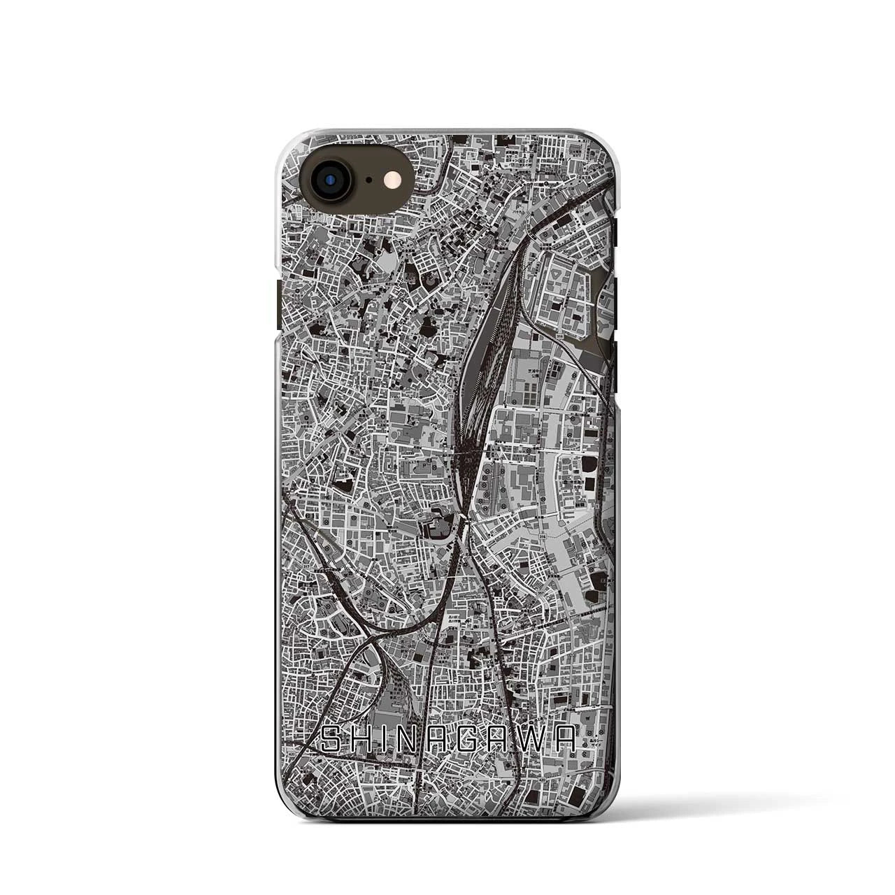 【品川(東京都)】地図柄iPhoneケース(クリアタイプ)