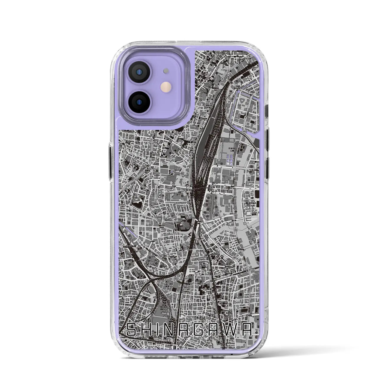 【品川(東京都)】地図柄iPhoneケース(MagSafeタイプ)