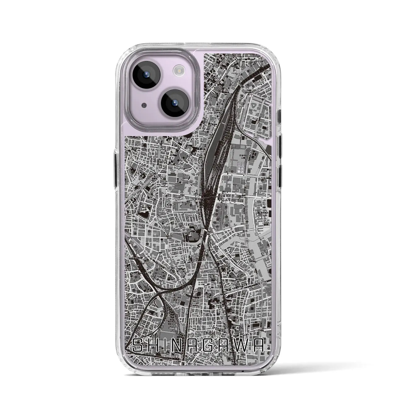【品川(東京都)】地図柄iPhoneケース(MagSafeタイプ)
