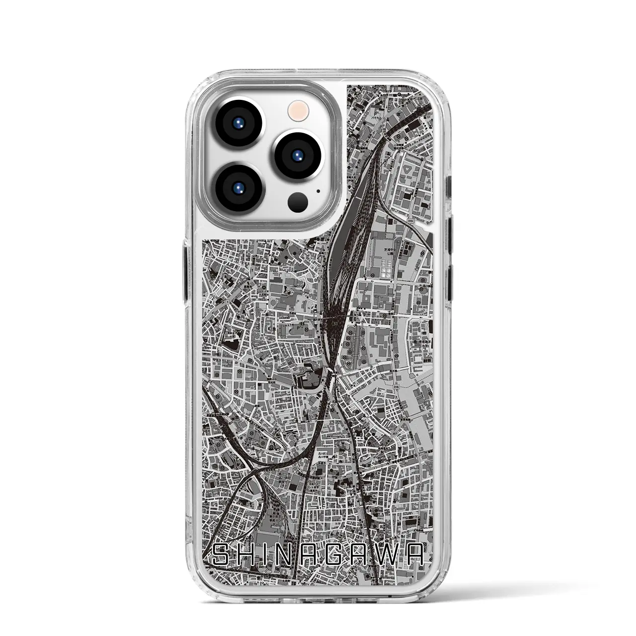 【品川(東京都)】地図柄iPhoneケース(MagSafeタイプ)