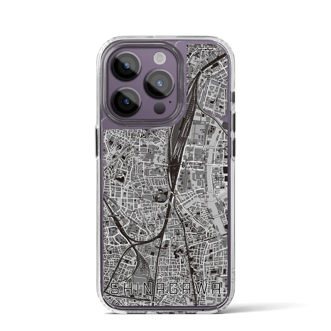 【品川(東京都)】地図柄iPhoneケース(MagSafeタイプ)