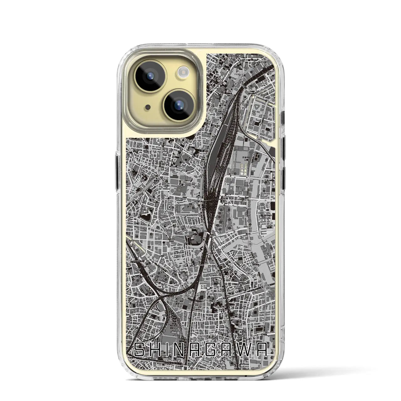 【品川(東京都)】地図柄iPhoneケース(MagSafeタイプ)