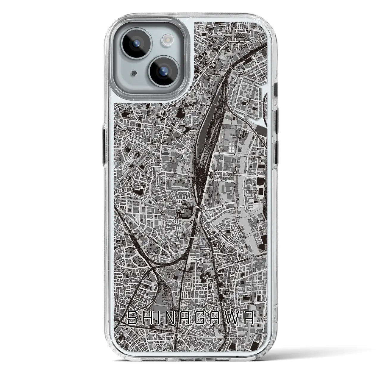 【品川(東京都)】地図柄iPhoneケース(MagSafeタイプ)