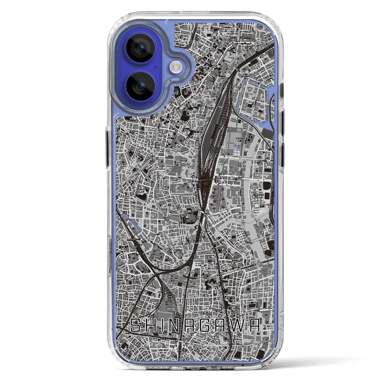 【品川(東京都)】地図柄iPhoneケース(MagSafeタイプ)