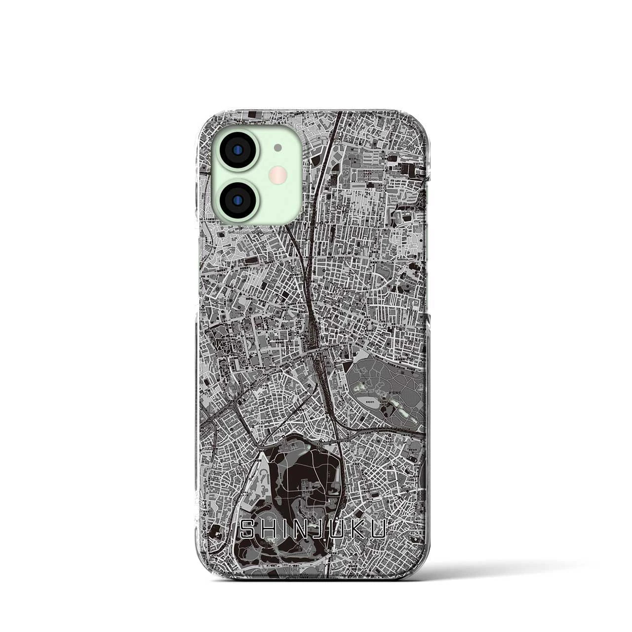 【新宿(東京都)】地図柄iPhoneケース(クリアタイプ)