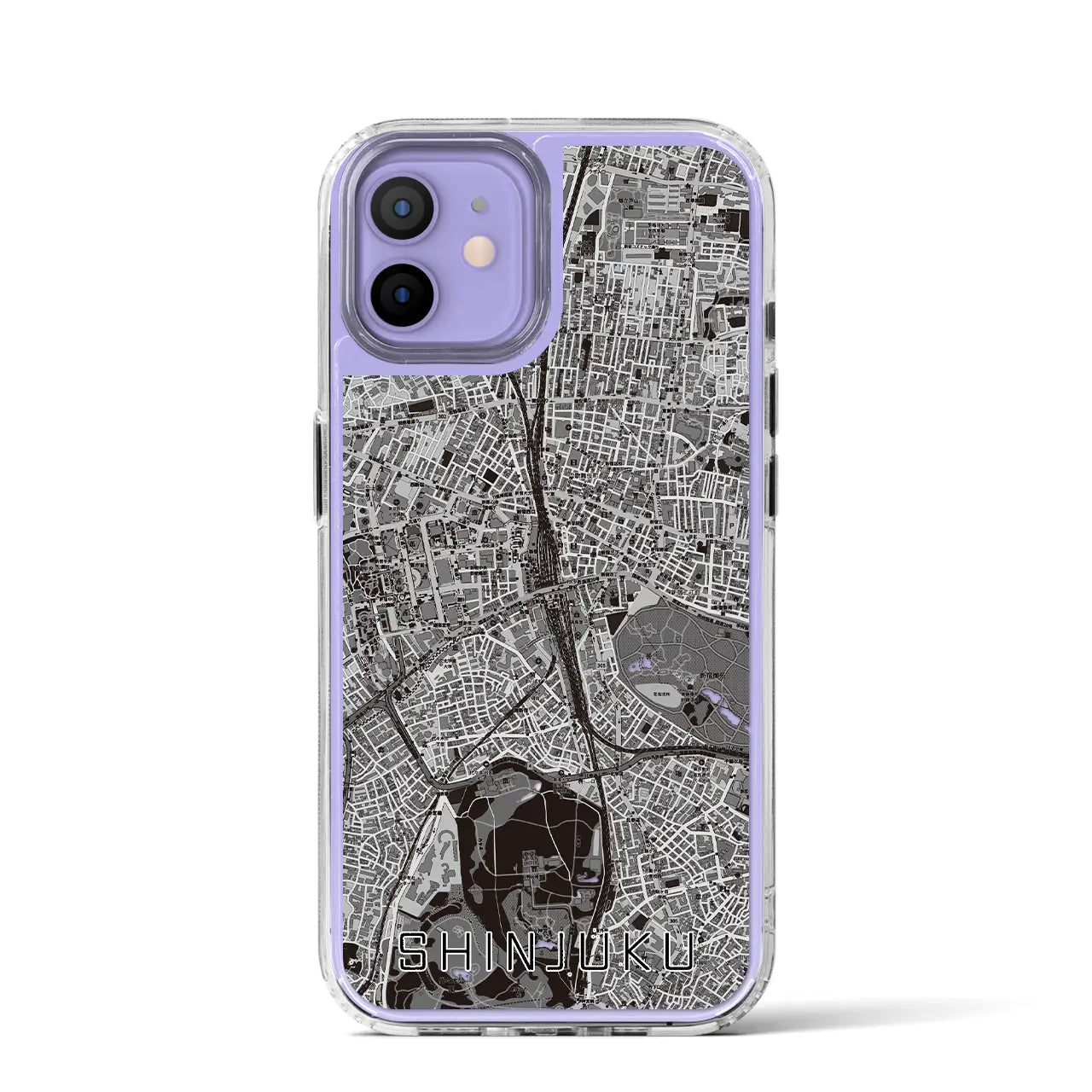 【新宿(東京都)】地図柄iPhoneケース(MagSafeタイプ)