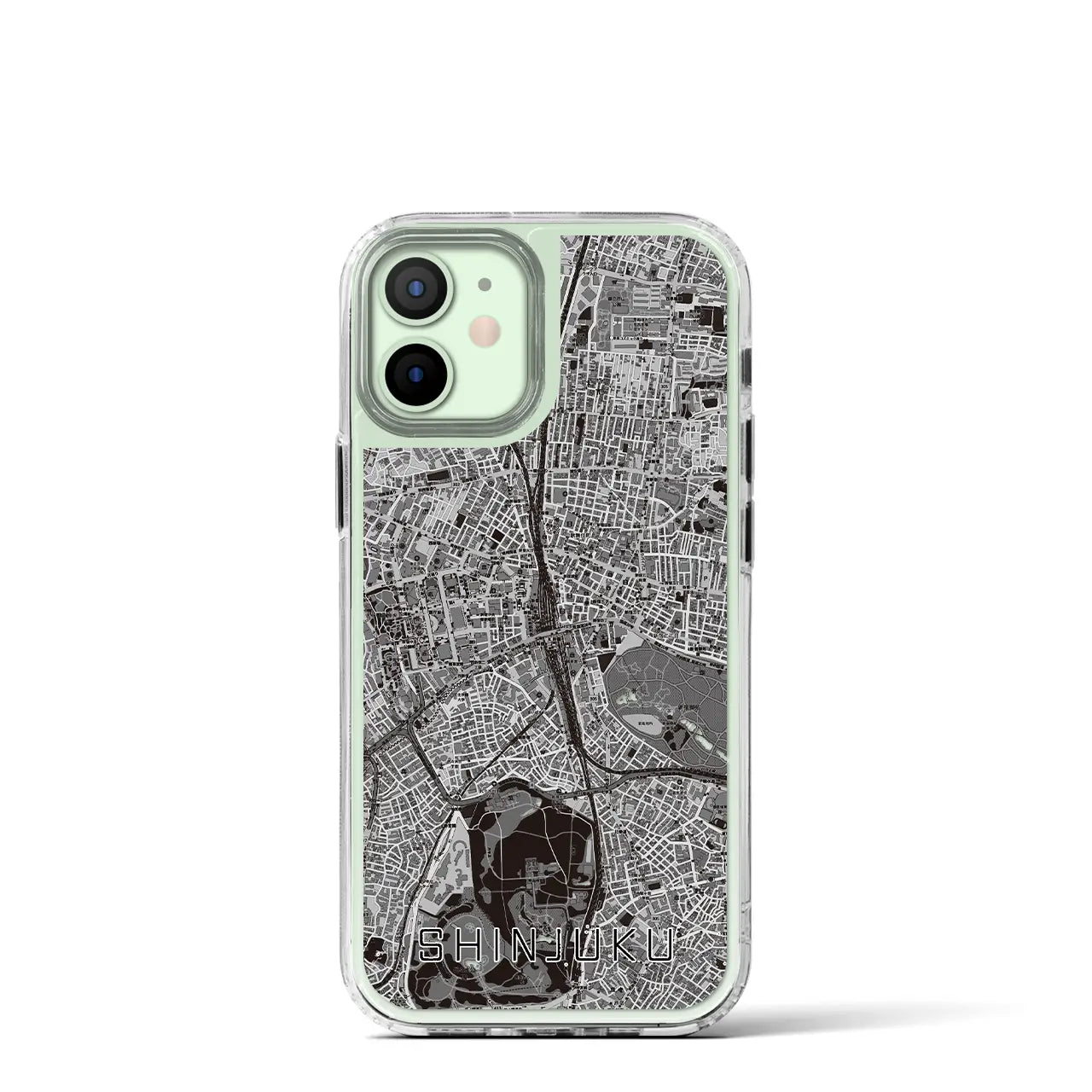 【新宿(東京都)】地図柄iPhoneケース(MagSafeタイプ)