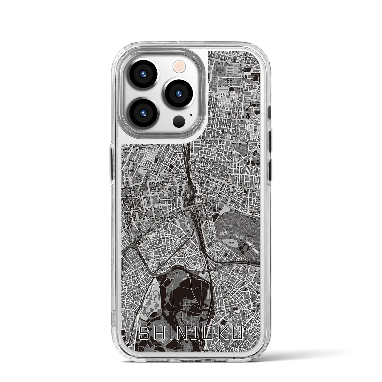 【新宿(東京都)】地図柄iPhoneケース(MagSafeタイプ)