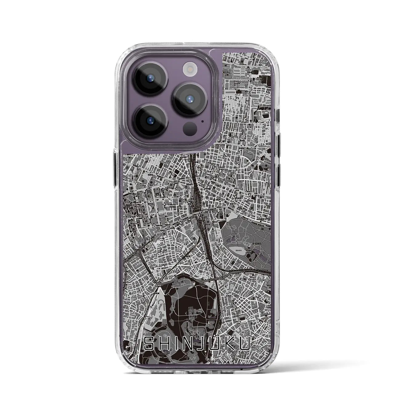 【新宿(東京都)】地図柄iPhoneケース(MagSafeタイプ)