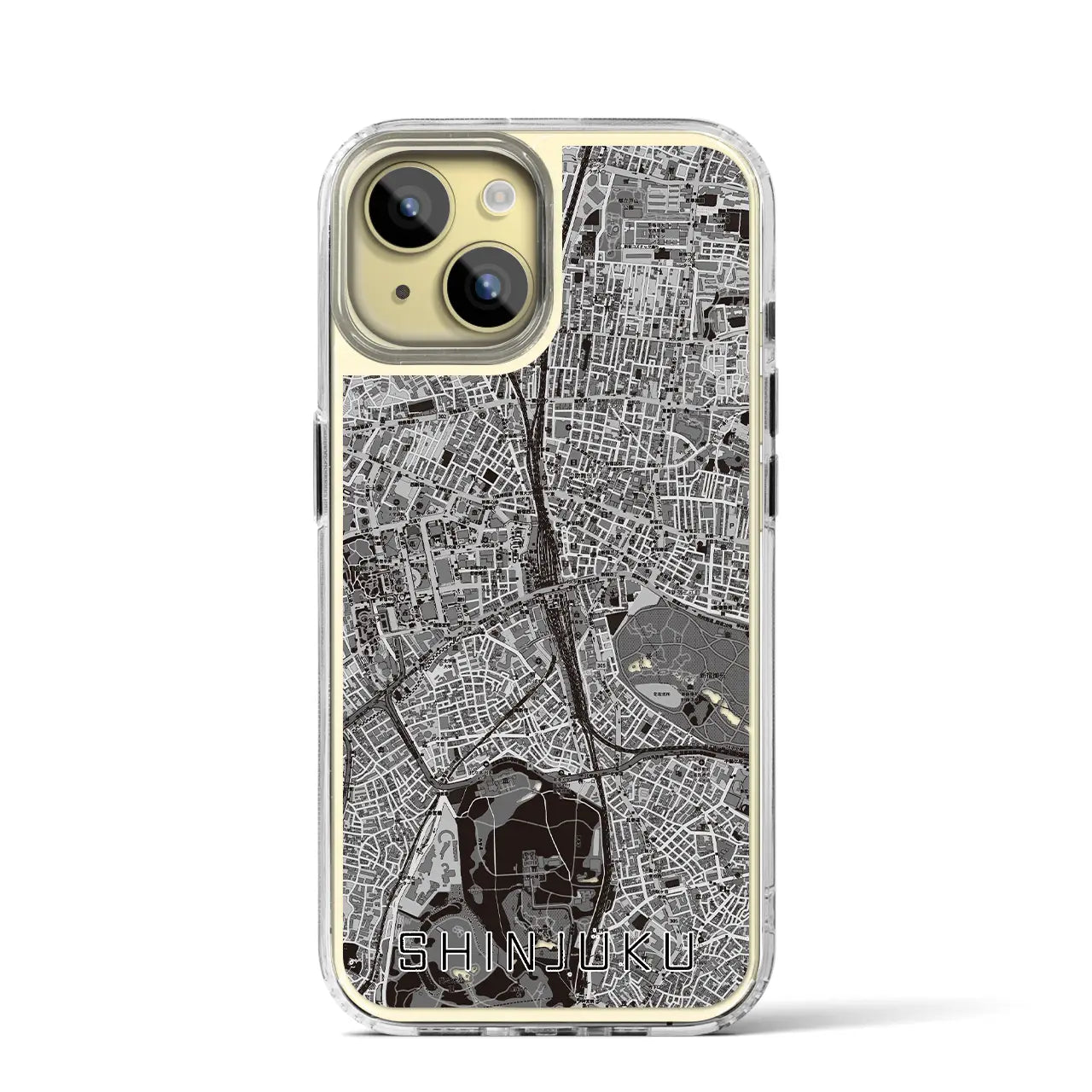 【新宿(東京都)】地図柄iPhoneケース(MagSafeタイプ)