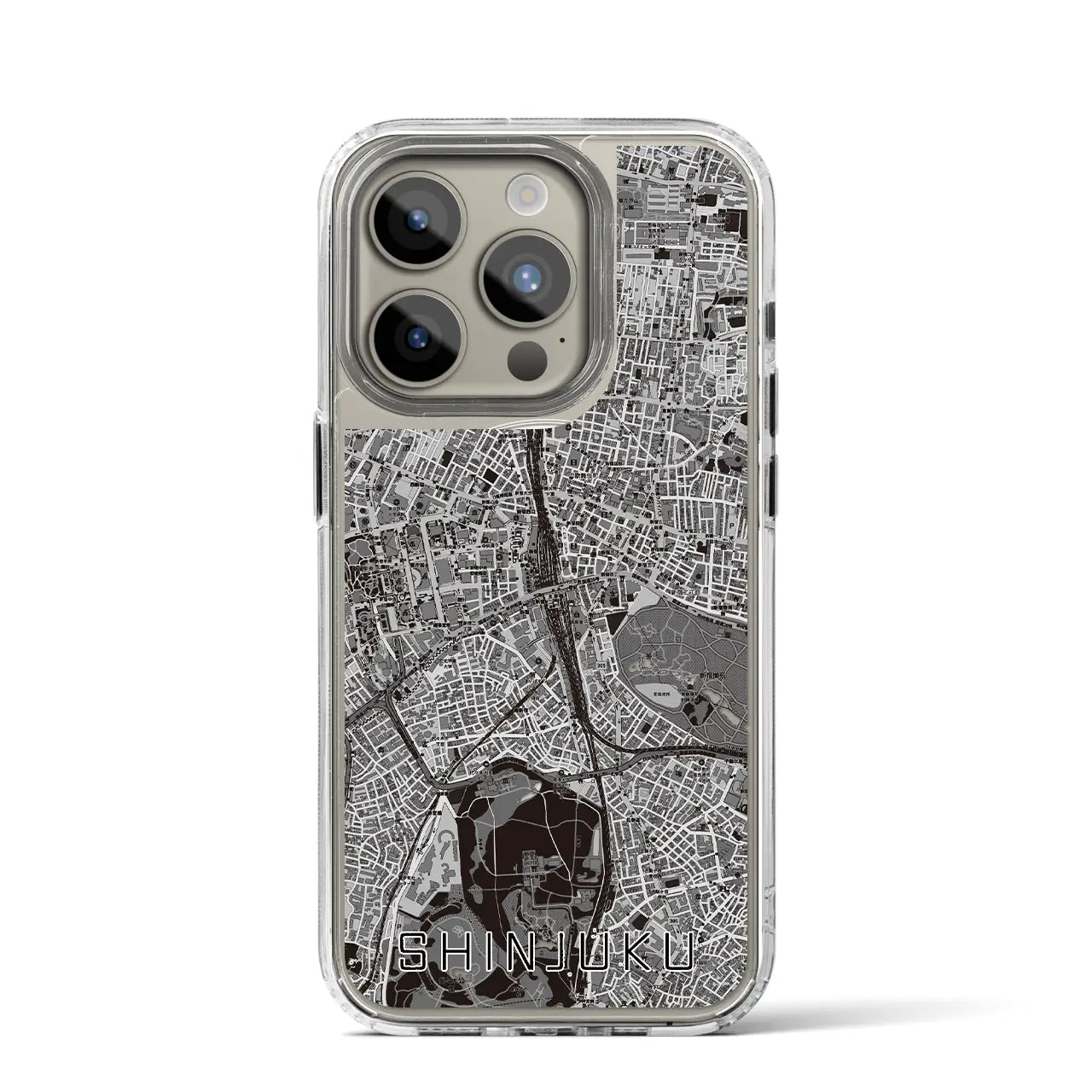 【新宿(東京都)】地図柄iPhoneケース(MagSafeタイプ)