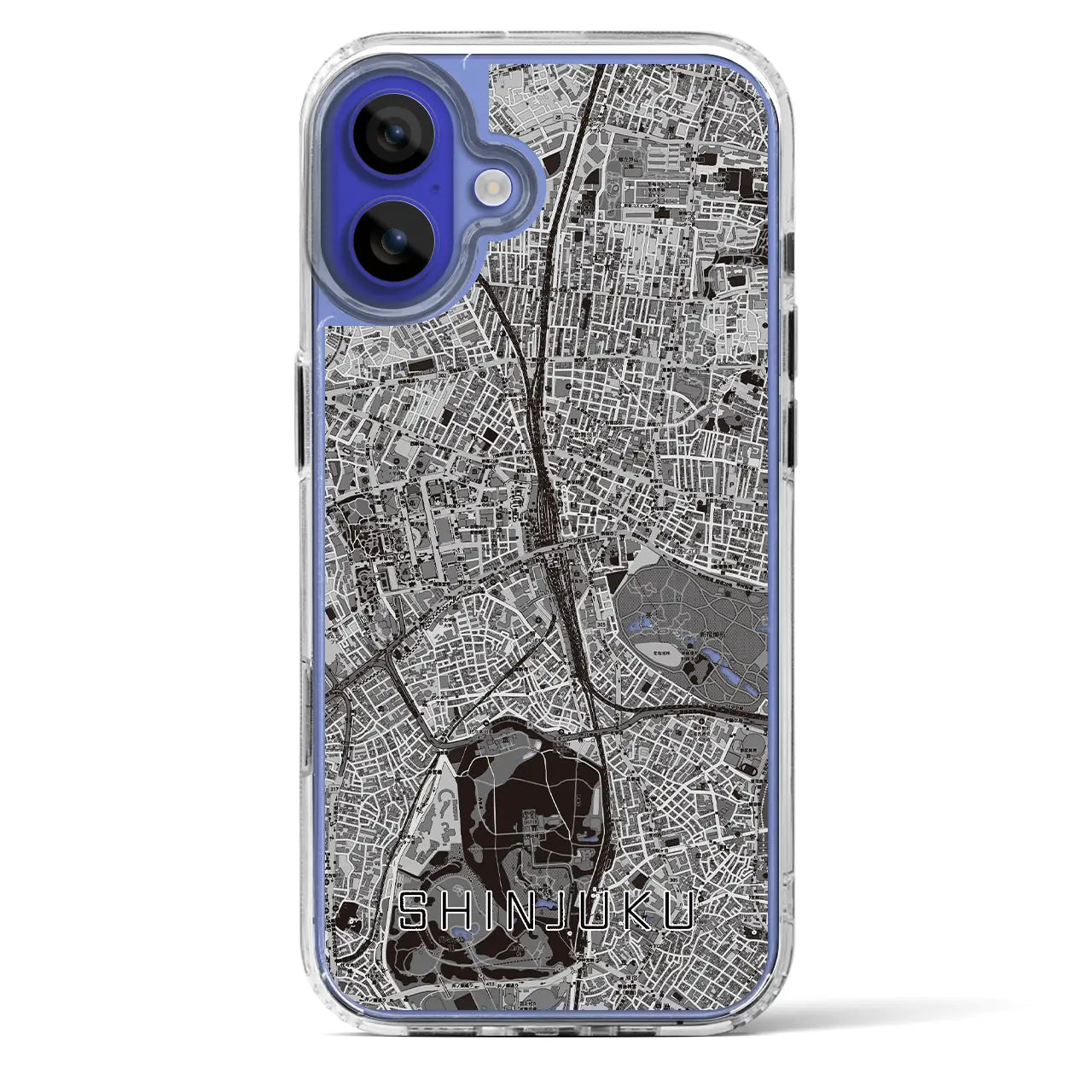 【新宿(東京都)】地図柄iPhoneケース(MagSafeタイプ)