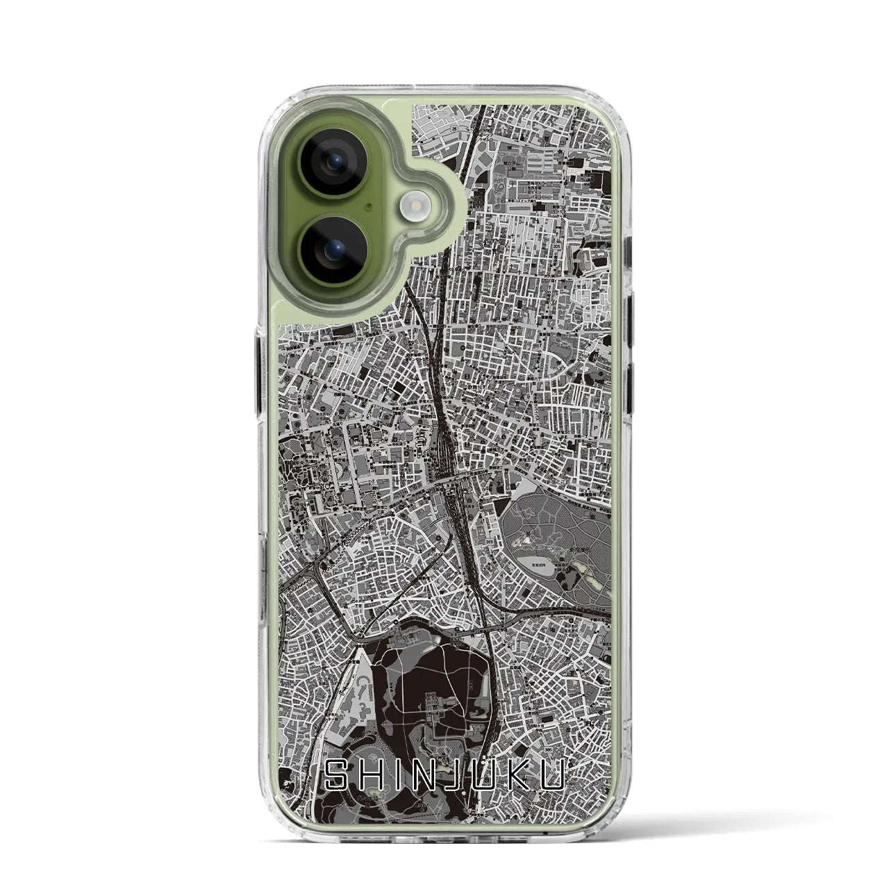 【新宿(東京都)】地図柄iPhoneケース(MagSafeタイプ)