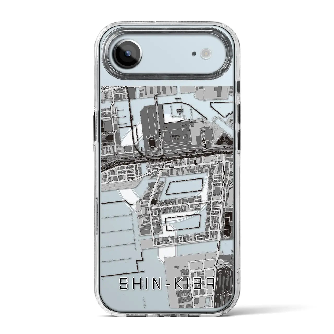 【新木場(東京都)】地図柄iPhoneケース(MagSafeタイプ)