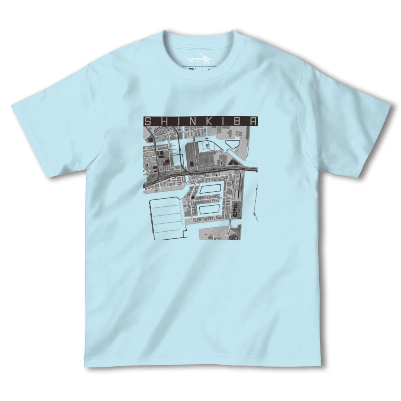 【新木場(東京都)】地図柄ヘビーウェイトTシャツ