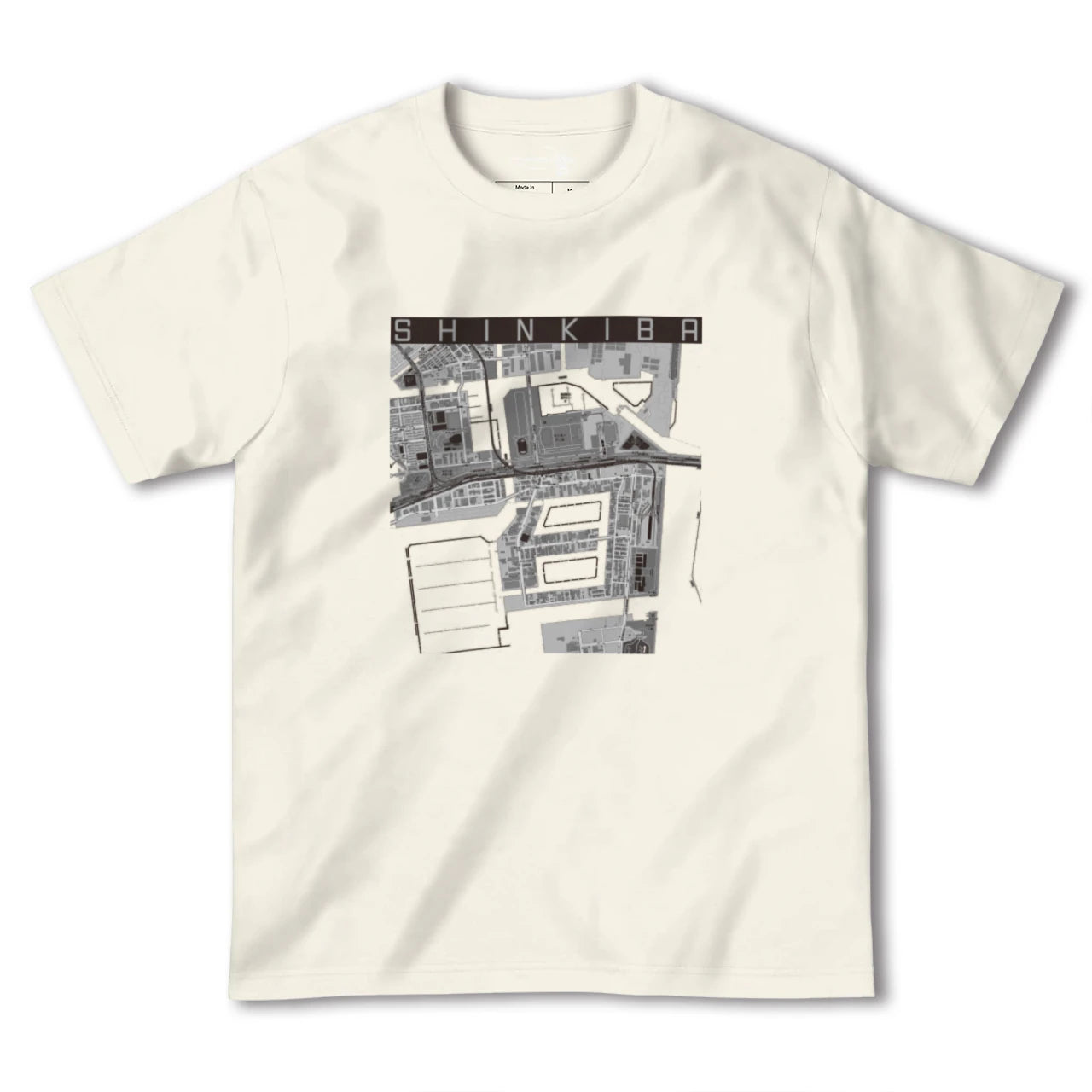 【新木場(東京都)】地図柄ヘビーウェイトTシャツ