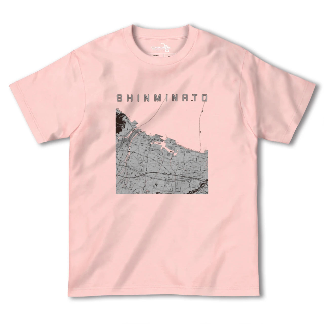 【新湊(富山県)】地図柄ヘビーウェイトTシャツ