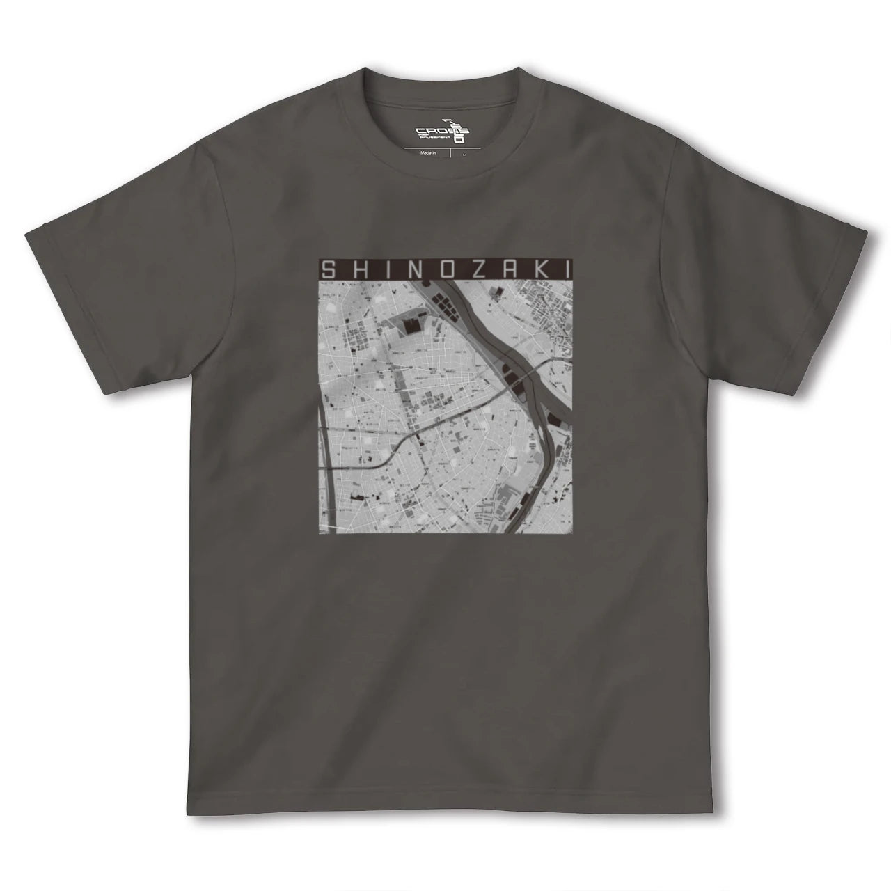 【篠崎(東京都)】地図柄ヘビーウェイトTシャツ