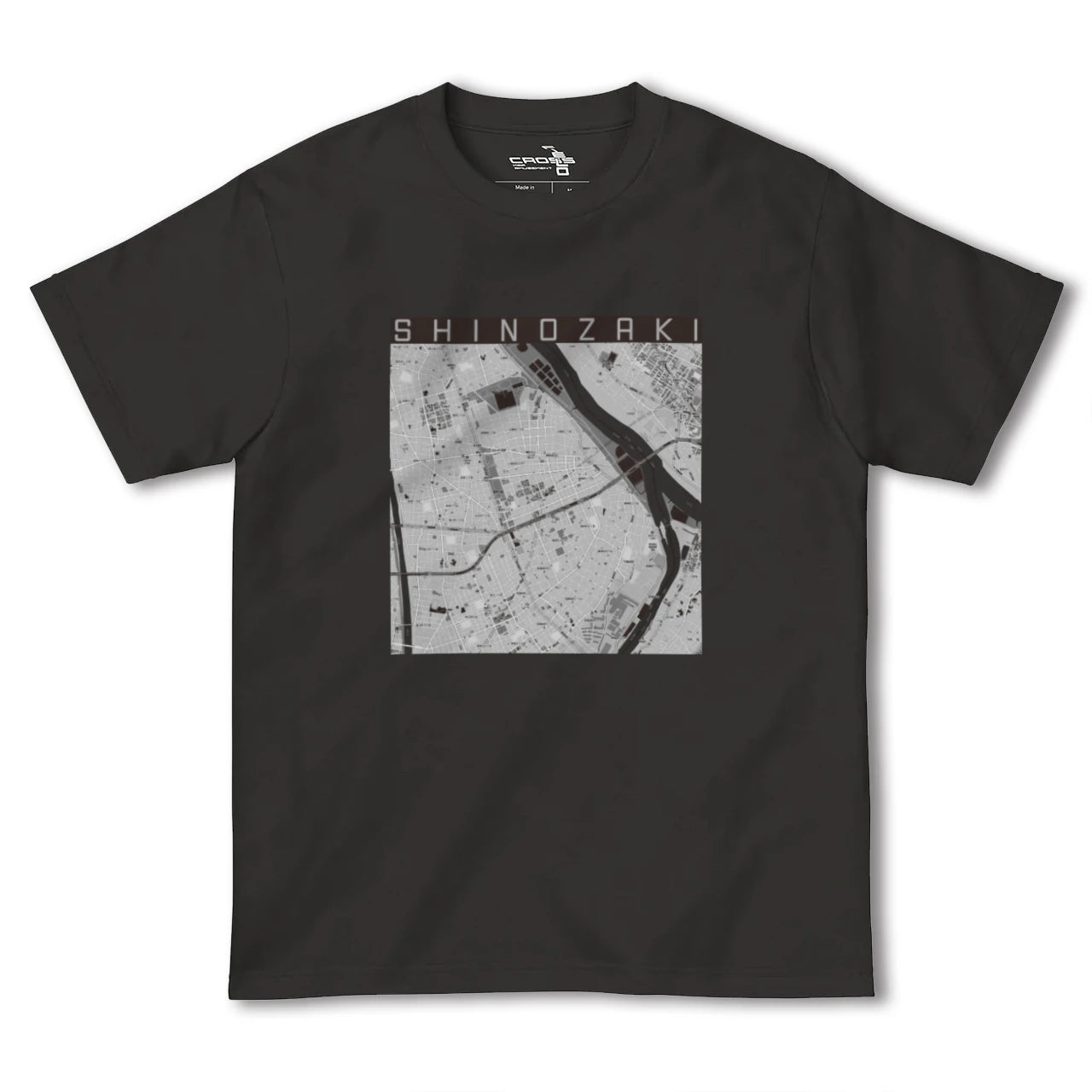 【篠崎(東京都)】地図柄ヘビーウェイトTシャツ