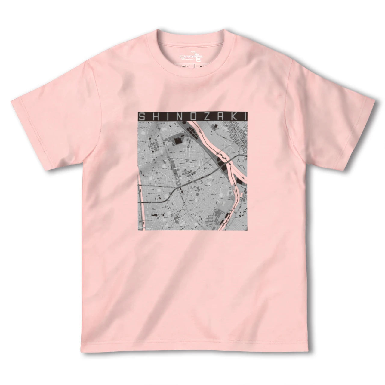 【篠崎(東京都)】地図柄ヘビーウェイトTシャツ
