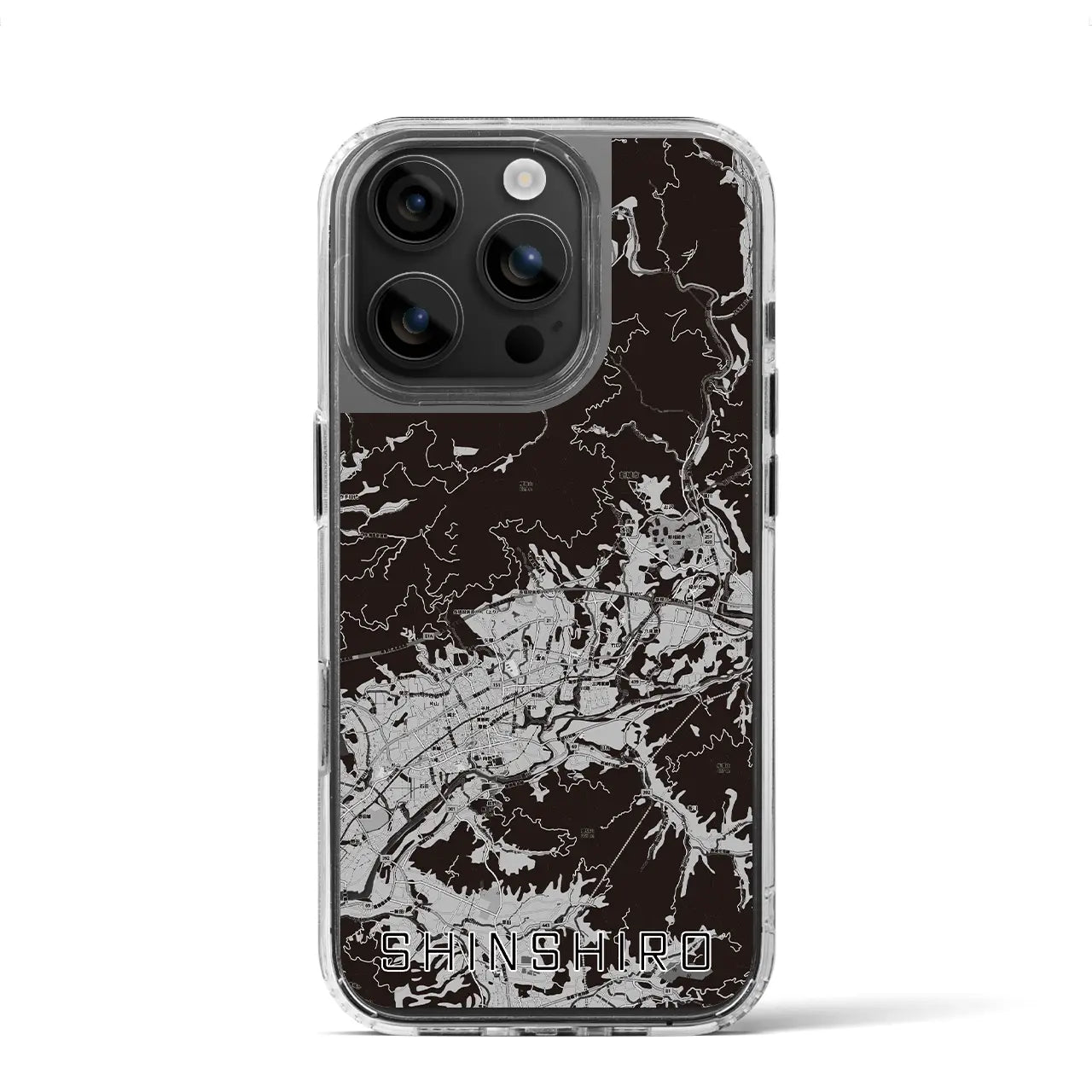 【新城(愛知県)】地図柄iPhoneケース(MagSafeタイプ)